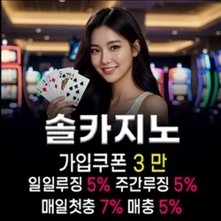 많은 보유 회원과 자본력을 지닌 메이저 솔카지노